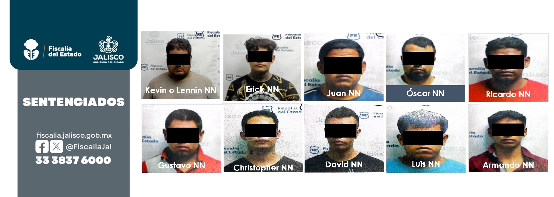 ESTARÁN MÁS DE 141 AÑOS EN PRISIÓN LOS DETENIDOS EN EL RANCHO IZAGUIRRE